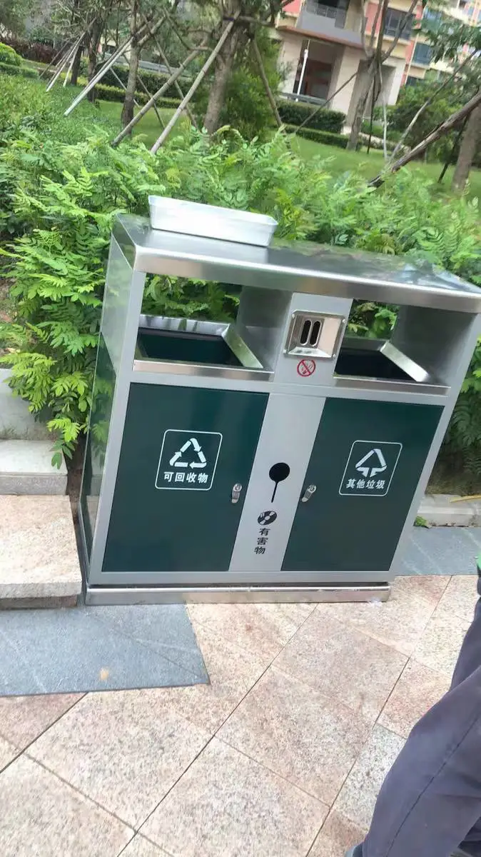 柳州城中垃圾桶厂家环保垃圾桶支持定制