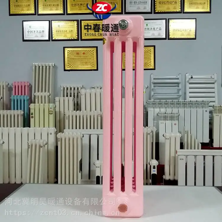 陕西钢二柱暖气片散热量宽度