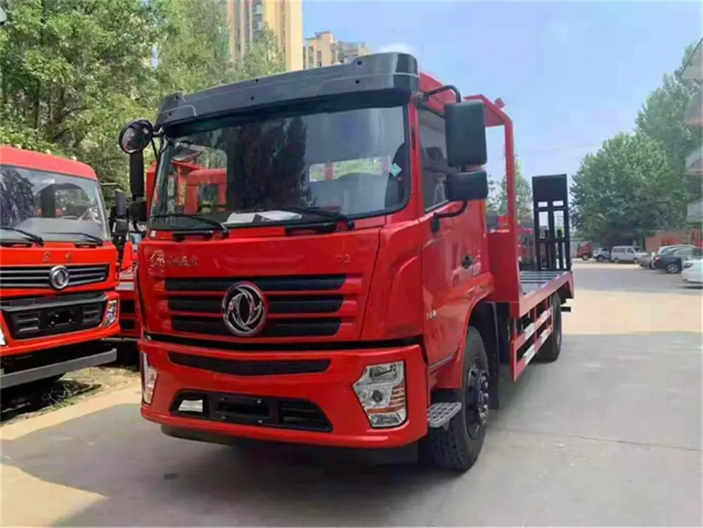 河北 JAC蓝牌 120挖机拖车 k5单桥挖机拖车 恒龙专用车