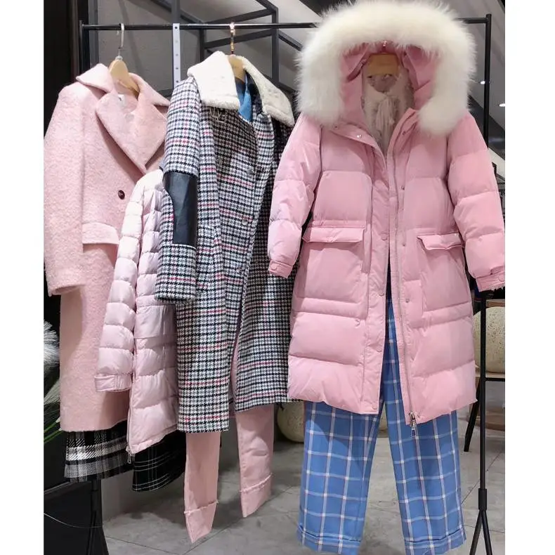 lily品牌折扣大衣羽绒服直播休闲新疆喀什网红服装货源***尾货