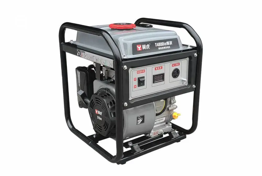 翼虎T4800io汽油开架变频发电机230V户外应急工地施工便携备用电源3.5KW升级款8L大油箱