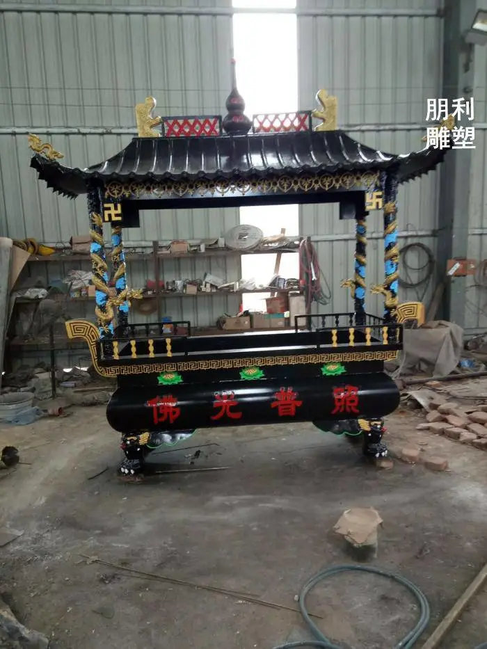 服务商京剧焚经炉雕塑素材制作厂家 抽象焚经炉雕塑设计 室外软装
