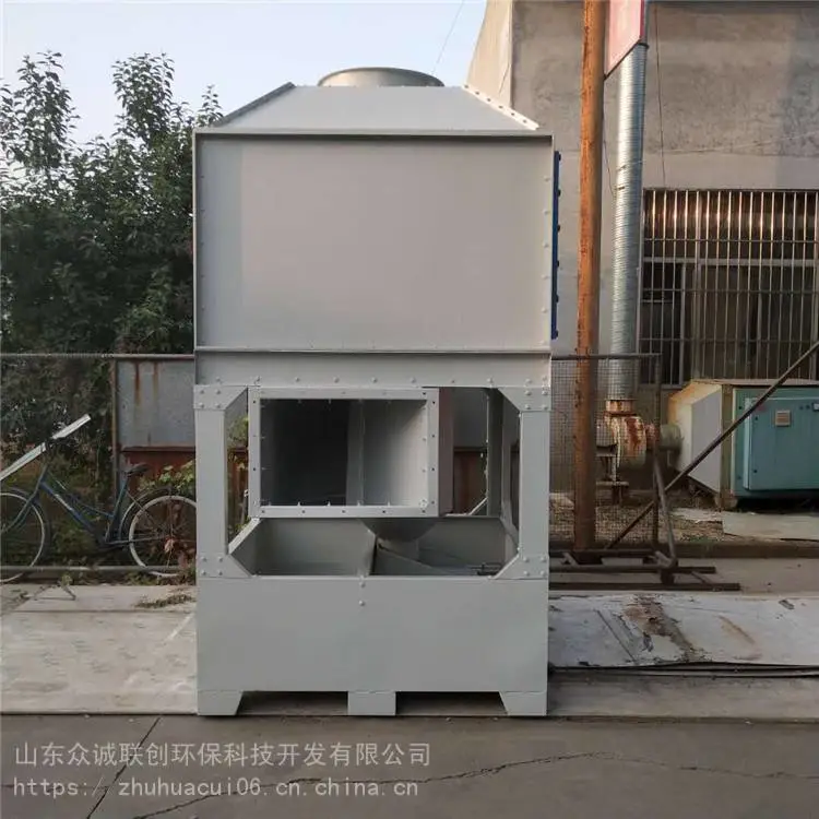旋风式气动喷淋塔 降温除尘环保设备 降温除尘效果好