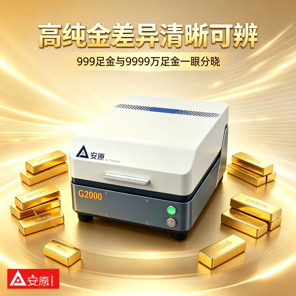 黄金纯度分析仪安原仪器G2000无损不损伤样品支持镀金识别首饰加工检测