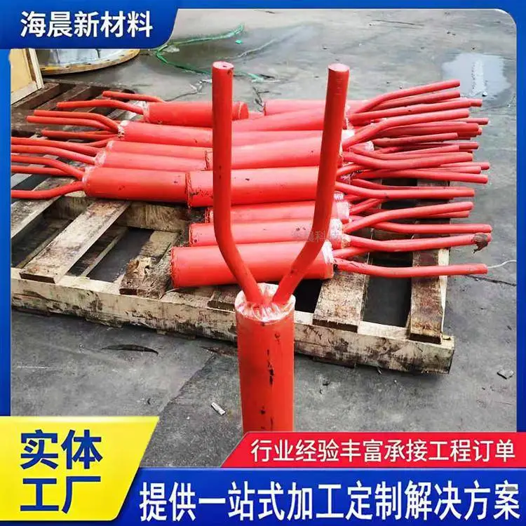 桥梁抗震锚栓型号 配套减震锚 橡胶支座钢套筒 桥面防震加固 海晨