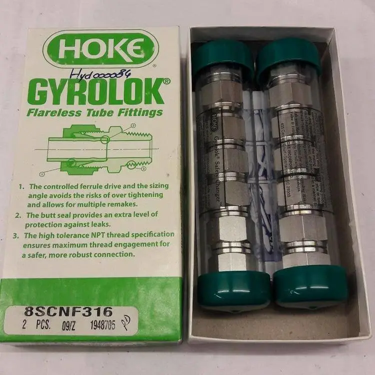 12CM6316ME接头美国HOKE接头Gyrolok中间接头