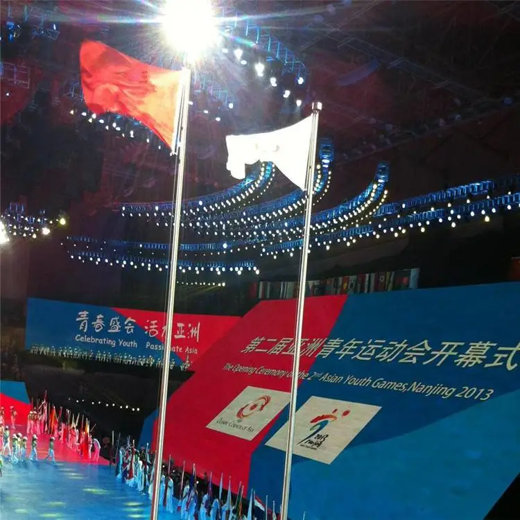 13米 不锈钢旗杆施工方案 201不锈钢旗杆 工厂 企业 单位