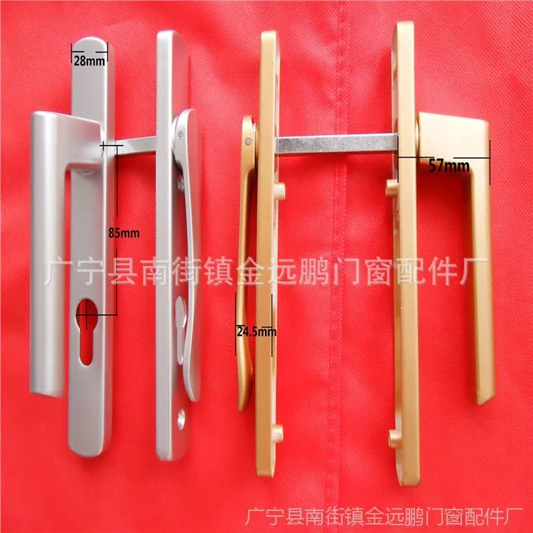 窗纱一体对接执手