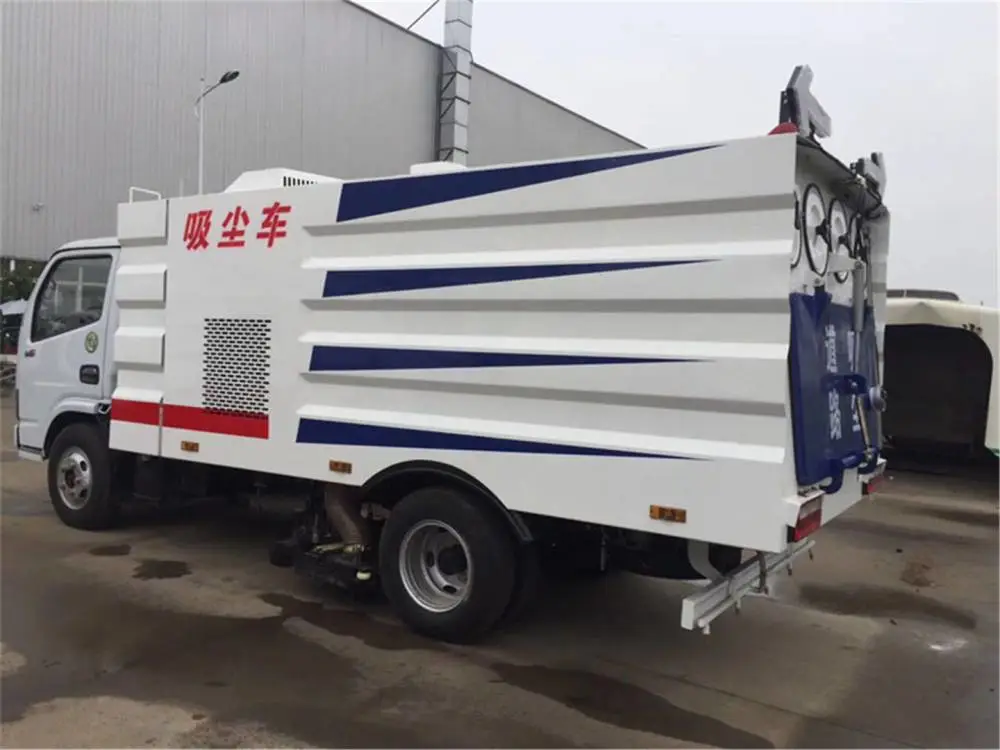 途逸干式吸尘车4吨后置吸尘车直销