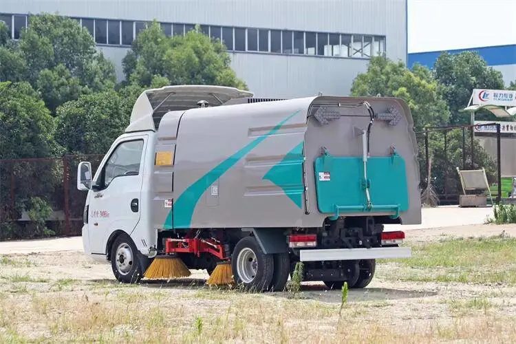 路障清扫车视频 纯吸式扫地车视频 8方扫路车道路清扫车