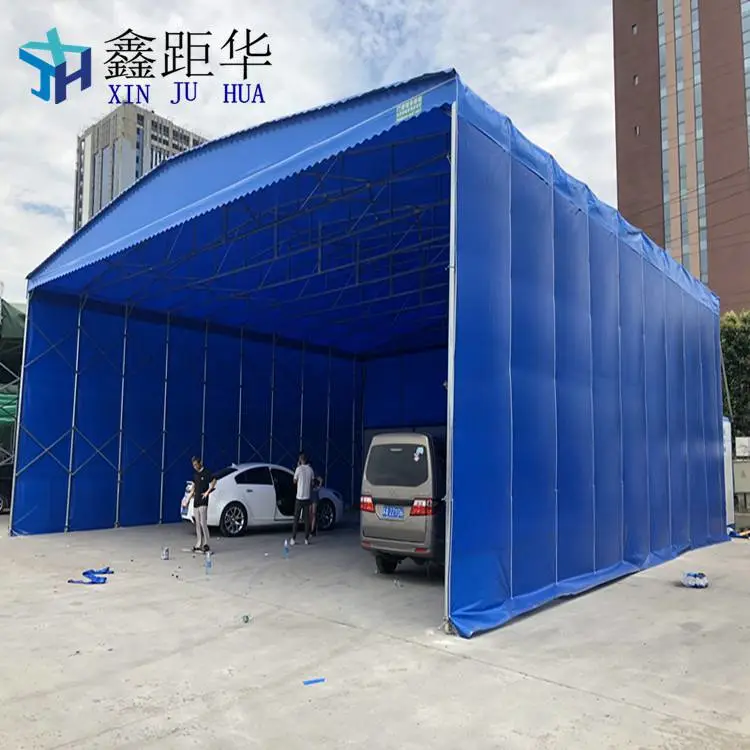 四川巴中篮球场雨棚工业仓储篷【加粗加厚】