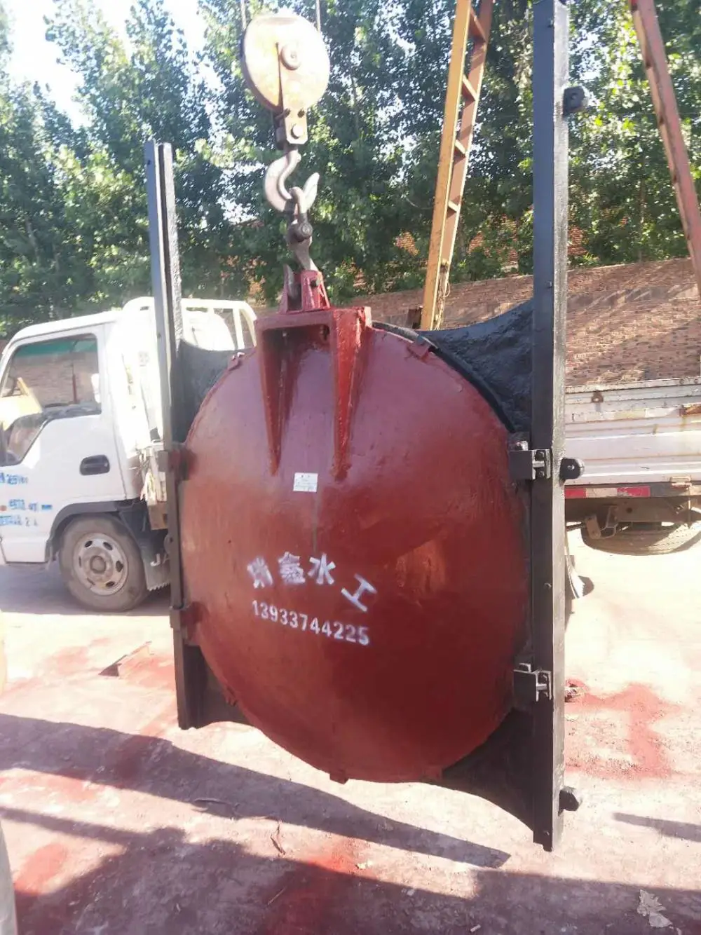 清远手电两用铸铁方闸门 小型平板铸铁闸门售价售价