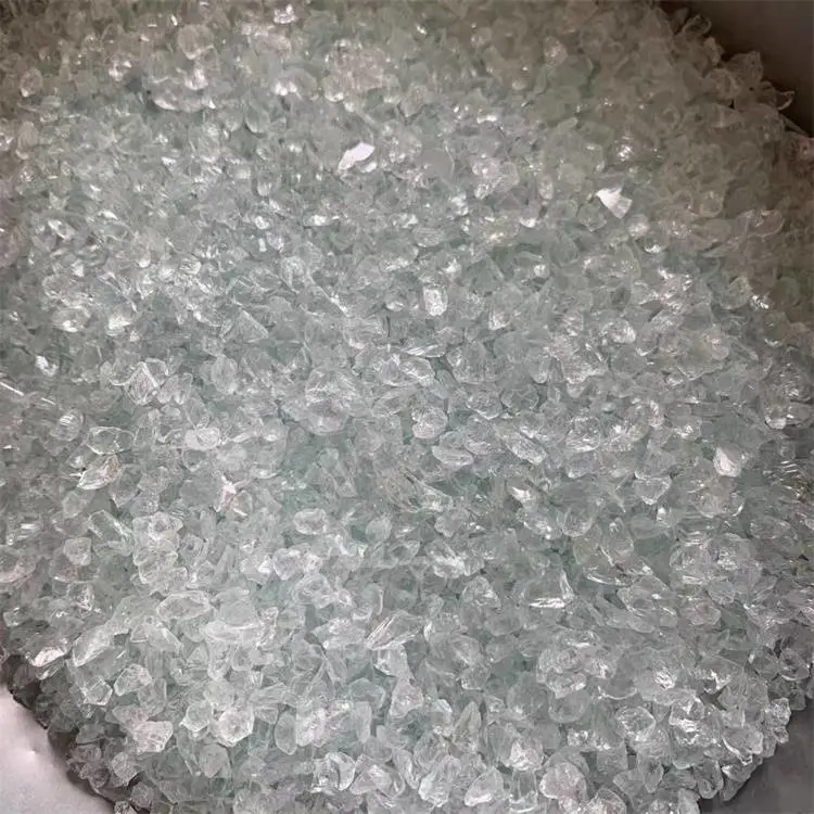 透明玻璃砂生产出库