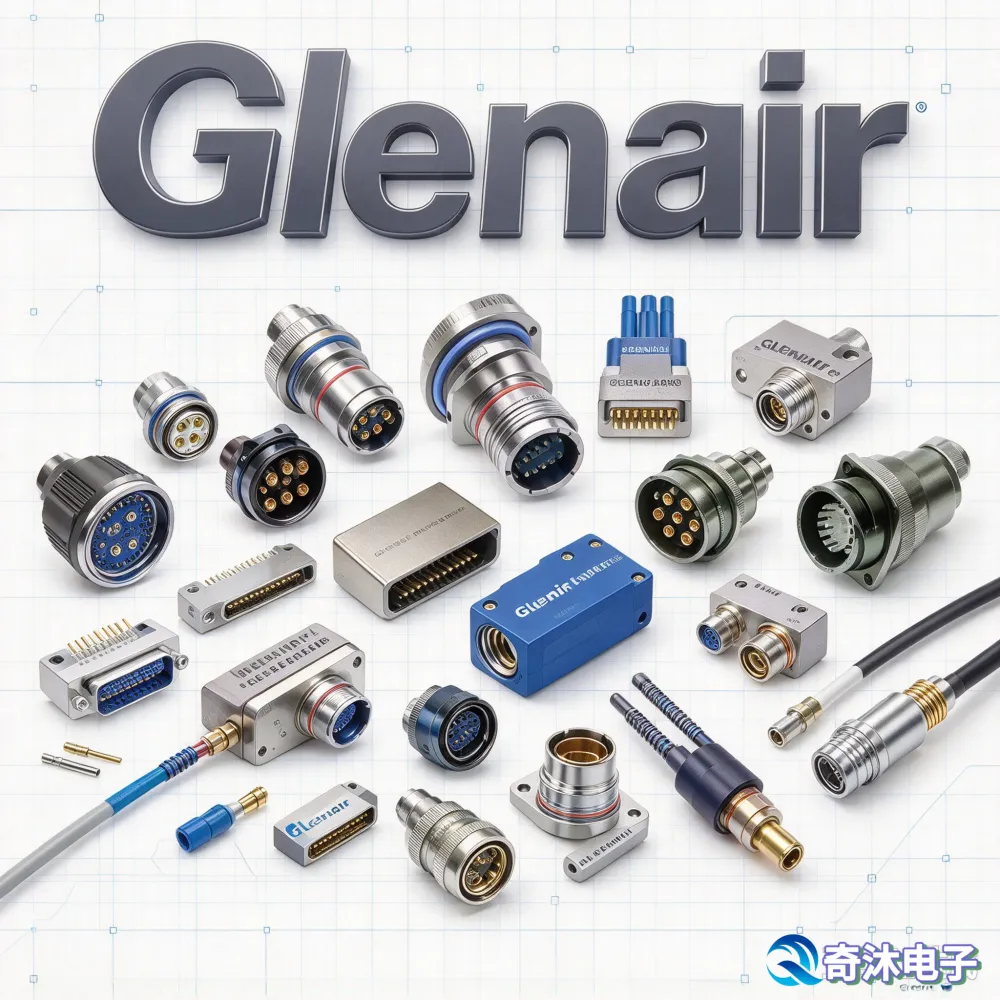 Glenair 390HS008B0906A4 航空连接器 390HS 系列 数控壳体