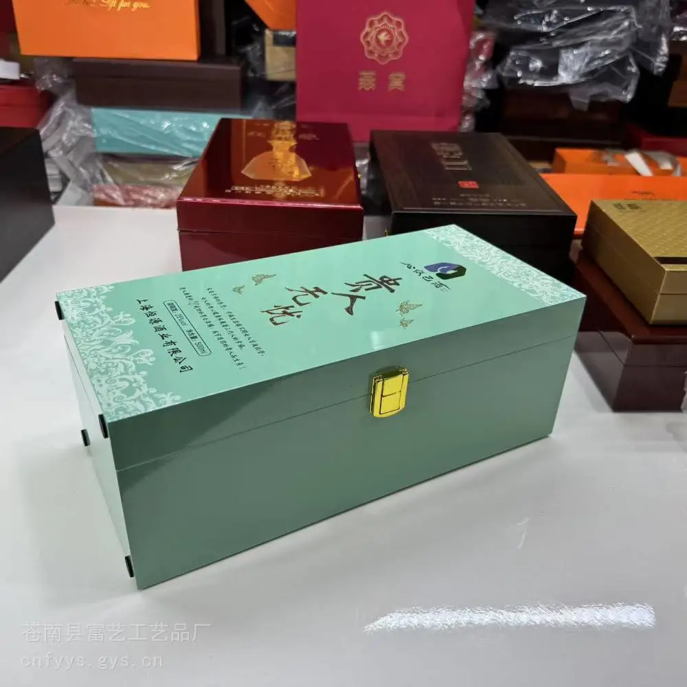 外贸木盒 熊胆粉木盒厂家 牛樟芝木盒包装 烤漆木盒浙江木盒厂