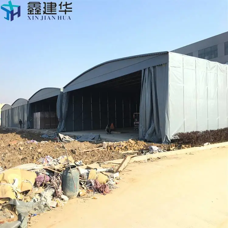 广东汕头 网球场遮阳篷 工业大型仓储棚 价格优惠