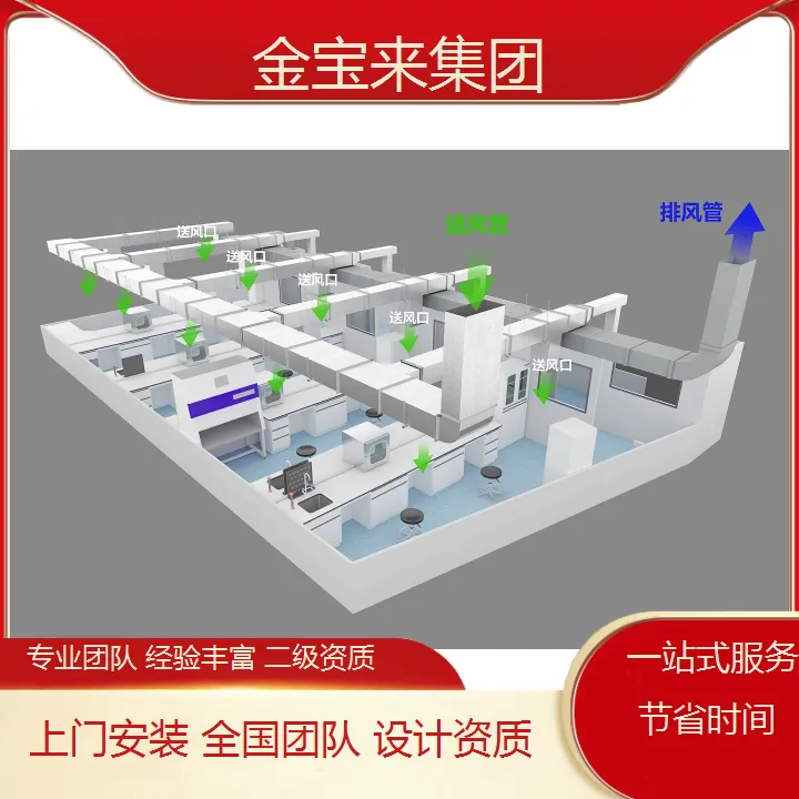 营口无菌洁净工程施工公司 pcr实验室布局图 pcr实验室净化装修