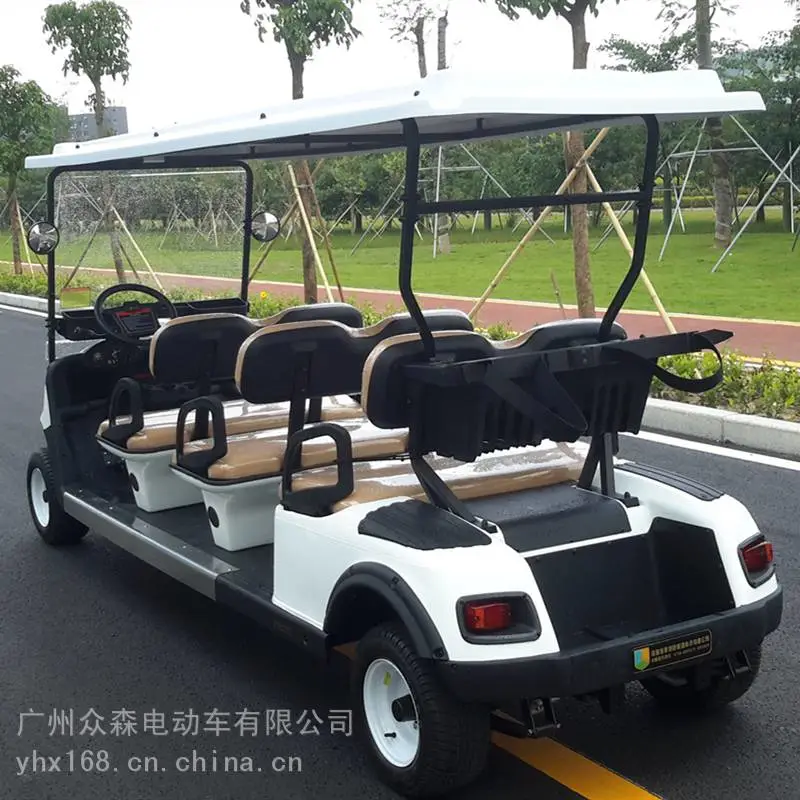 高尔夫球车6座 电动观光车 看房接驳车 巡逻车各类型出租出售