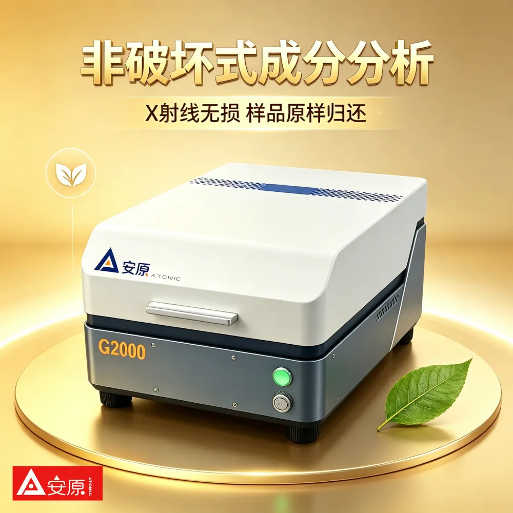 ATOMIC安原G2000贵金属含量分析仪75W低功耗适用首饰加工检测
