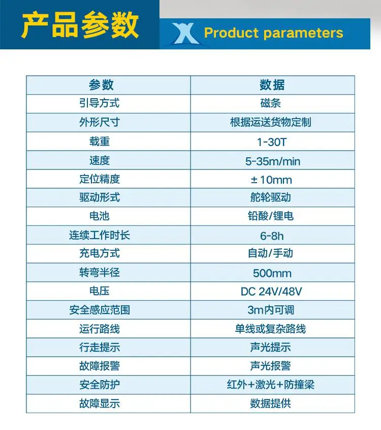 新乡市百特智能转运设备有限公司 AGV无人运输车