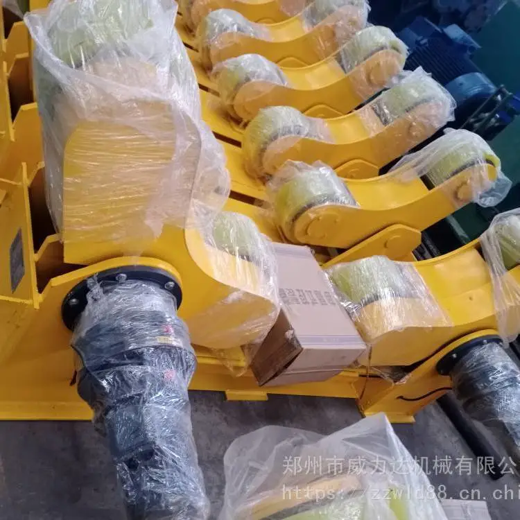 滚轮架焊接转台批量出货5吨10吨20吨自调式滚轮台生产厂家