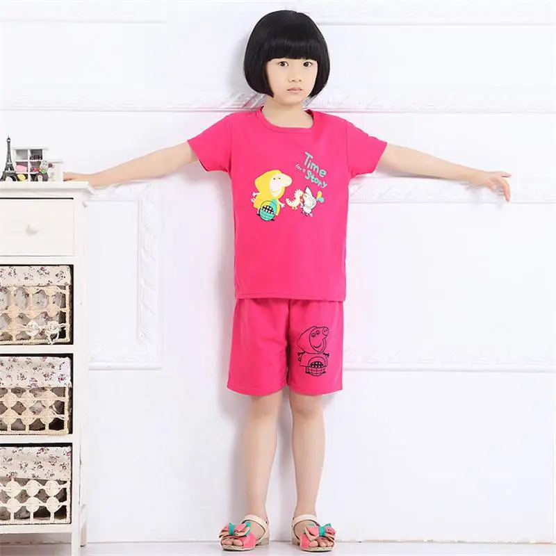 吉林地摊服装***中小童运动潮流套装男女童家居服套装批发在网上怎么找好卖便宜