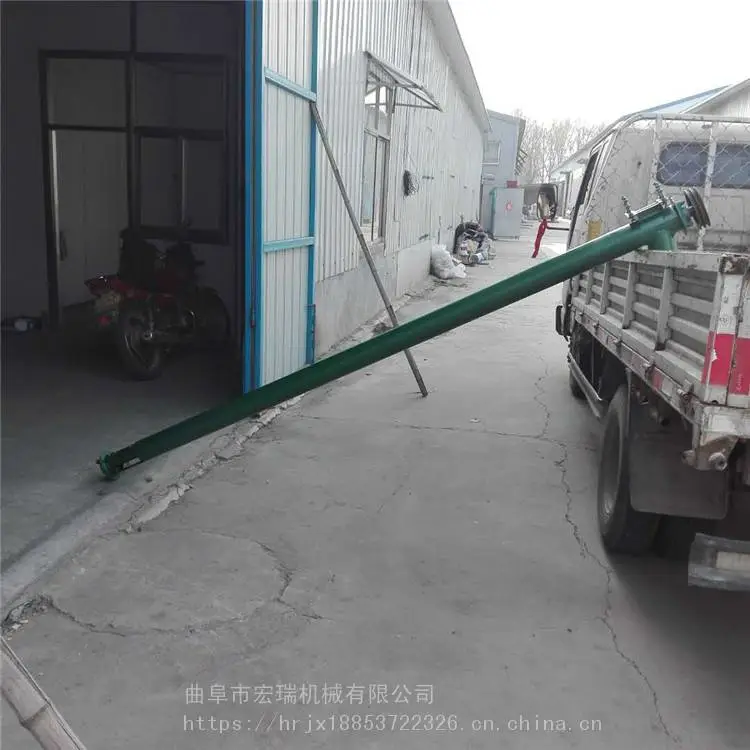 海南工厂定做螺杆输送机U型管式无轴绞龙污泥螺旋输送机304不锈钢螺旋上料机