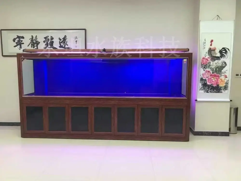 黄埔海水鱼缸定做工厂,黄埔鱼缸过滤系统,广州海水鱼缸