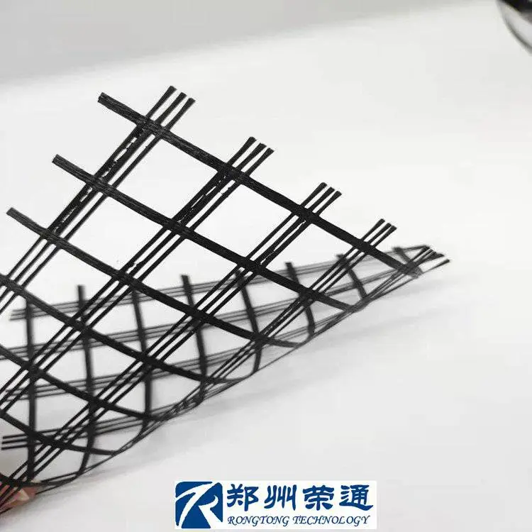 双向玻纤土工格栅 道路防裂格栅网 30kn 50kn 80kn国标 荣通供应