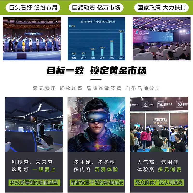 商用vr体验馆设备多人暖场活动娱乐游戏设备展厅展馆
