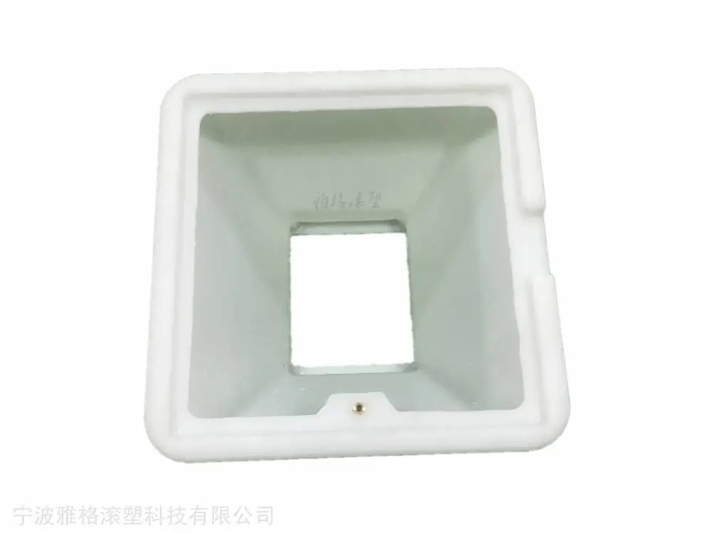 雅格滚塑专业定制加药漏斗 食品级PE材质多用途漏斗 可根据图纸安排开模