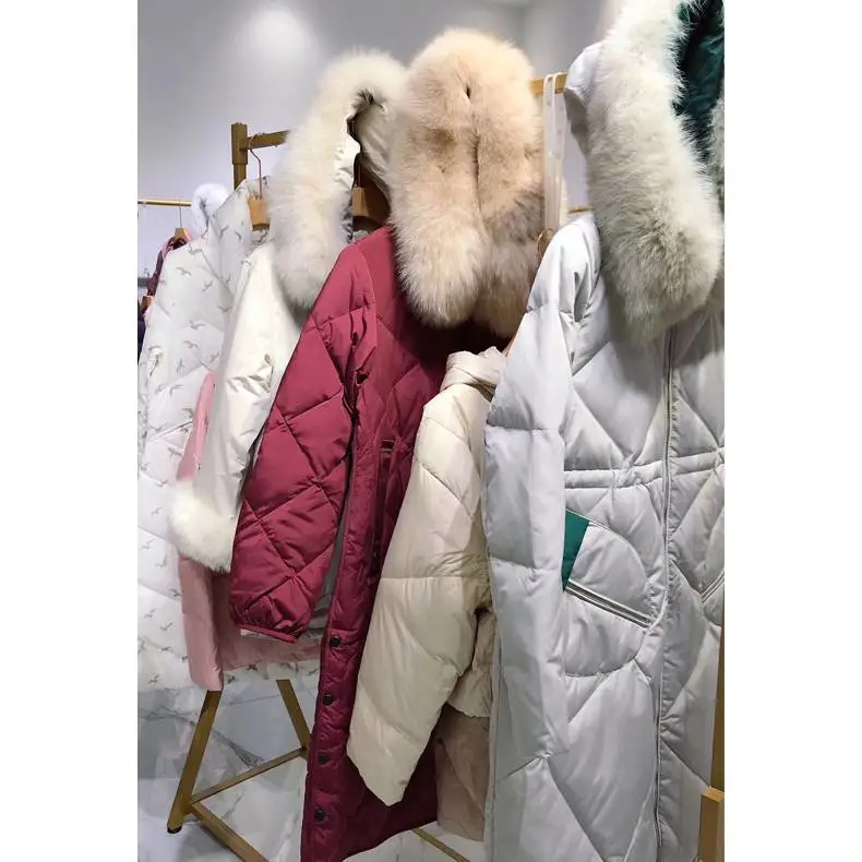 欧点品牌折扣大衣派克羽绒服直播休闲山东泰安地摊服装批发尾货