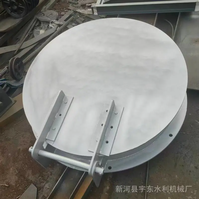 耐腐轻质铝合金拍门排水口全自动防倒灌单向阀