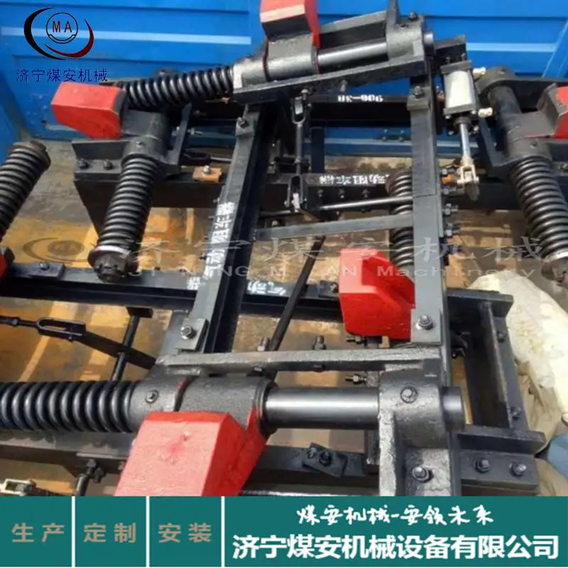 煤矿安全保护装置QWZC阻车器 操作简单省力矿用气动阻车器