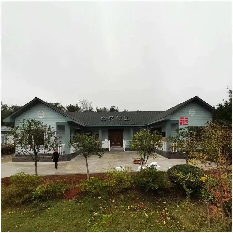 现代轻钢经济型别墅 农村钢结构住宅房屋 设计加工厂家