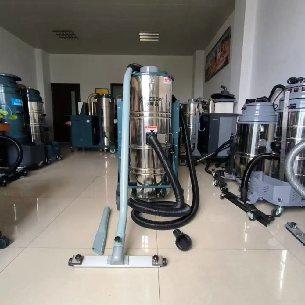 工厂车间吸铁屑工业吸尘器克莱森QF7-100L吸尘设备