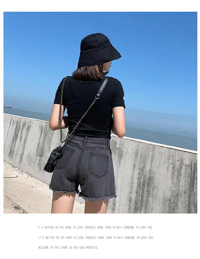 四川攀枝花韩版牛仔短裙女品牌货源市场跑量女士半截袖汗衫