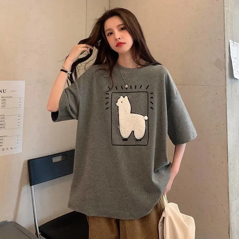 女式T恤服装尾货走份想做服装批发去那拿货加肥加大码200斤