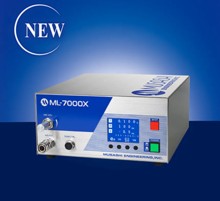 日本Musashi武藏脉冲点胶机ML-6000X全新升级ML-7000X