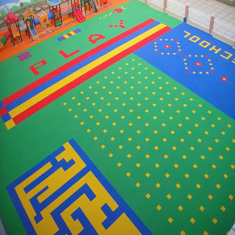 幼儿园户外地板,epdm幼儿园场地