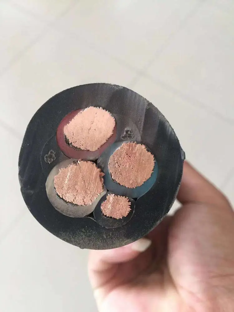 MYPT-0.66/1.14KV矿用移动屏蔽橡软套电缆