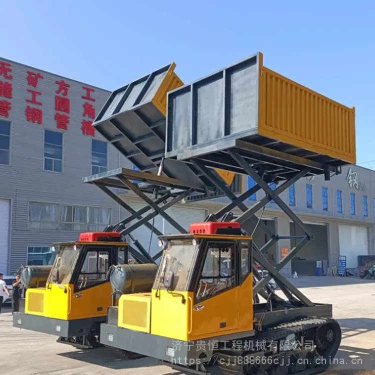 贵恒重工 柴油履带运输车 山地爬坡履带运输车 爬坡农用运输机