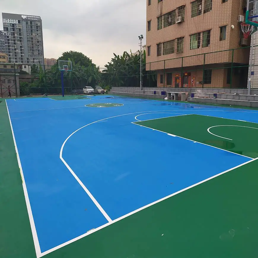 硅pu塑胶篮球场系列,篮球场运动木地板安装