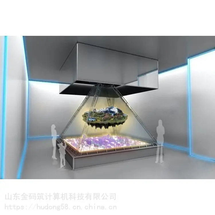 河北省保定市 设计新颖手机展柜 3d立体成像展示柜 厂家供应 金码筑