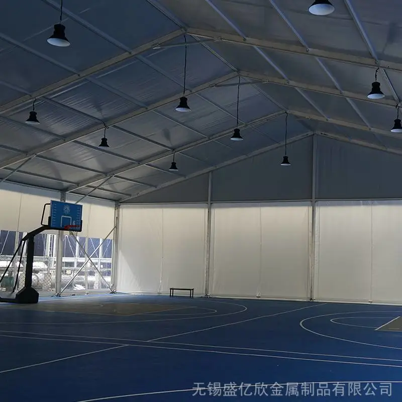 足球场棚子蓬房活动棚灵活搭建方便茶歇