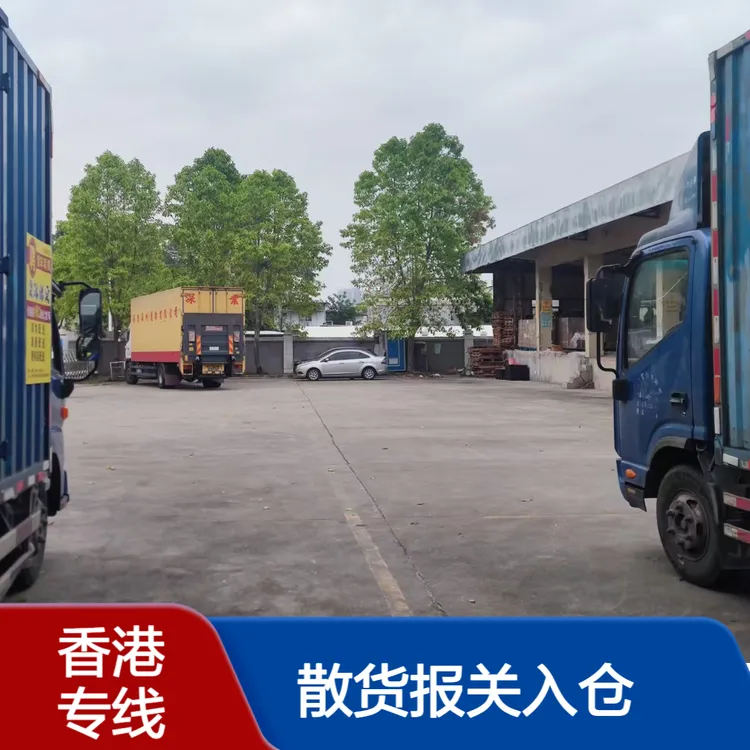 东莞深圳至香港货运专线散货入仓 集装箱运输服务 拖车买单报关代理
