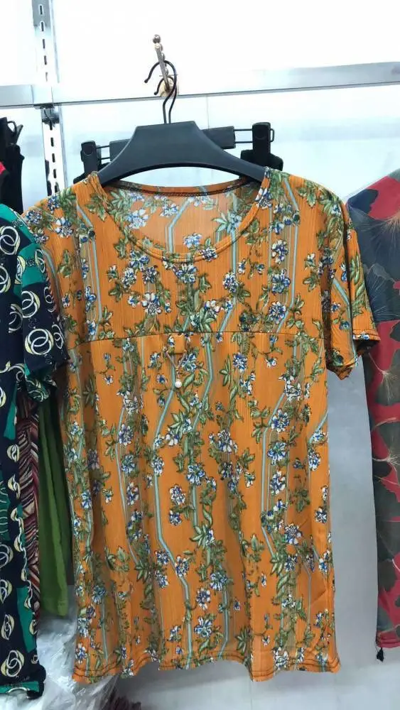 贵州黔西冰丝美人碎花上衣哪里有便宜地摊衣服拼多多上的低价男装