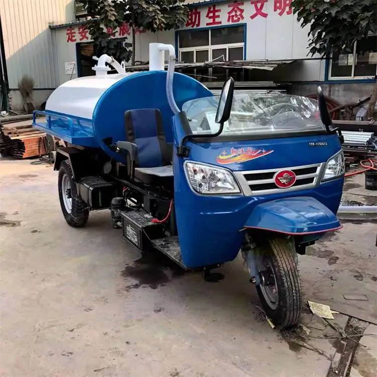 金华磐安农村厕所抽粪车小型养殖场柴油三轮吸粪车化粪池抽粪罐密封性好