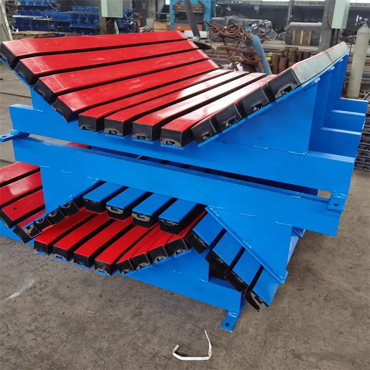B800皮带输送机矿用缓冲床 阻燃抗静电缓冲条供应厂家