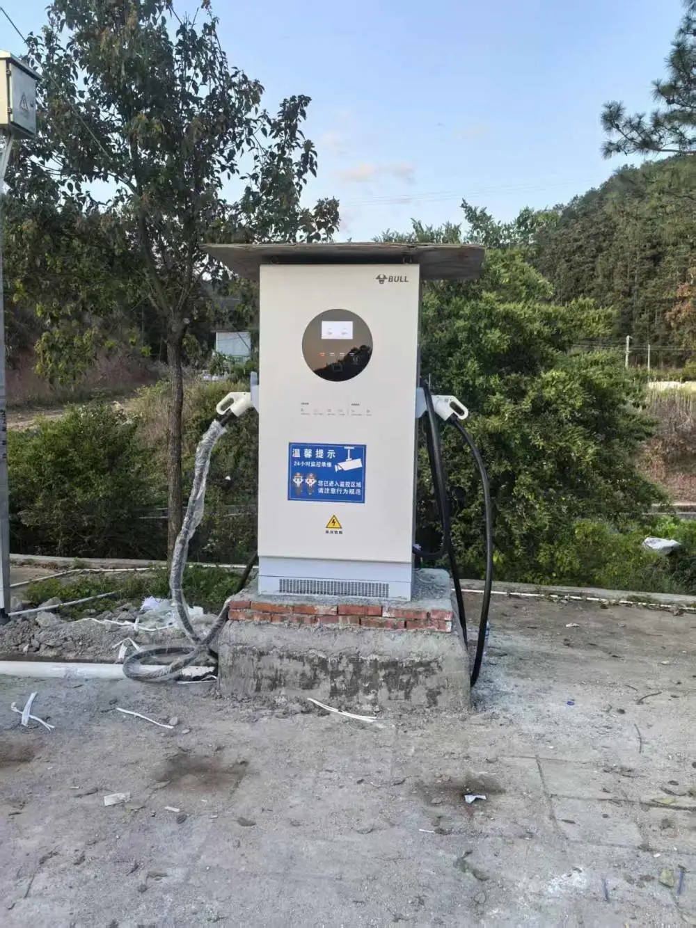 商用公牛 160KW 一体快充桩双枪并行充电稳定适配各类新能源车型